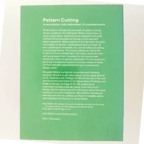 Pattern Cutting af Margaret Melliar (Bog)