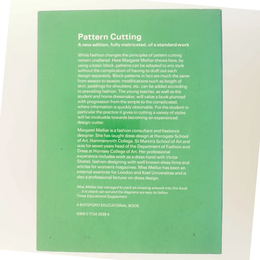 Pattern Cutting af Margaret Melliar (Bog)