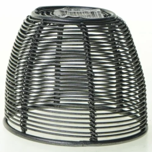 Metal flet Kurv i trådnet (str. 9 x 7 cm)