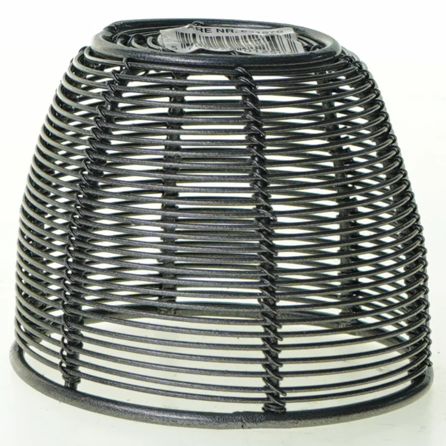 Metal flet Kurv i trådnet (str. 9 x 7 cm)