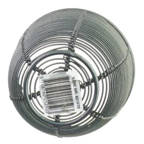 Metal flet Kurv i trådnet (str. 9 x 7 cm)