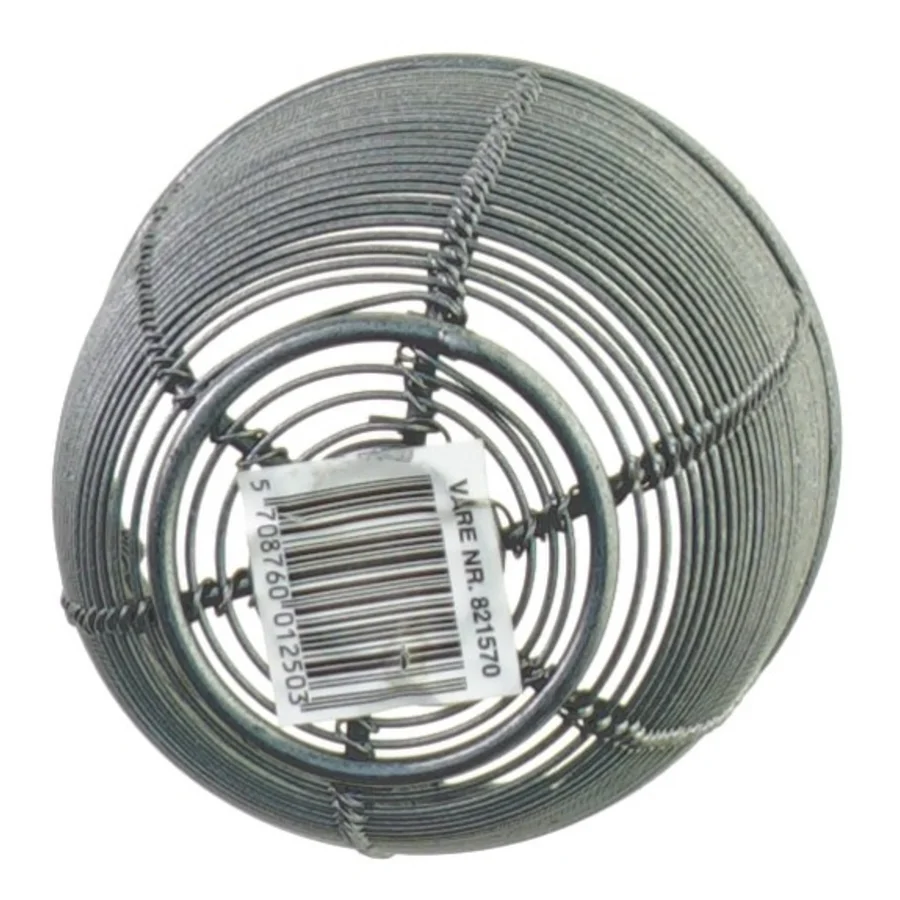 Metal flet Kurv i trådnet (str. 9 x 7 cm)
