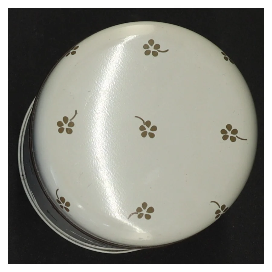 Vintage dåse med Forget-Me-Not blomstermønster fra Södahl (str. 13 x 9 cm)