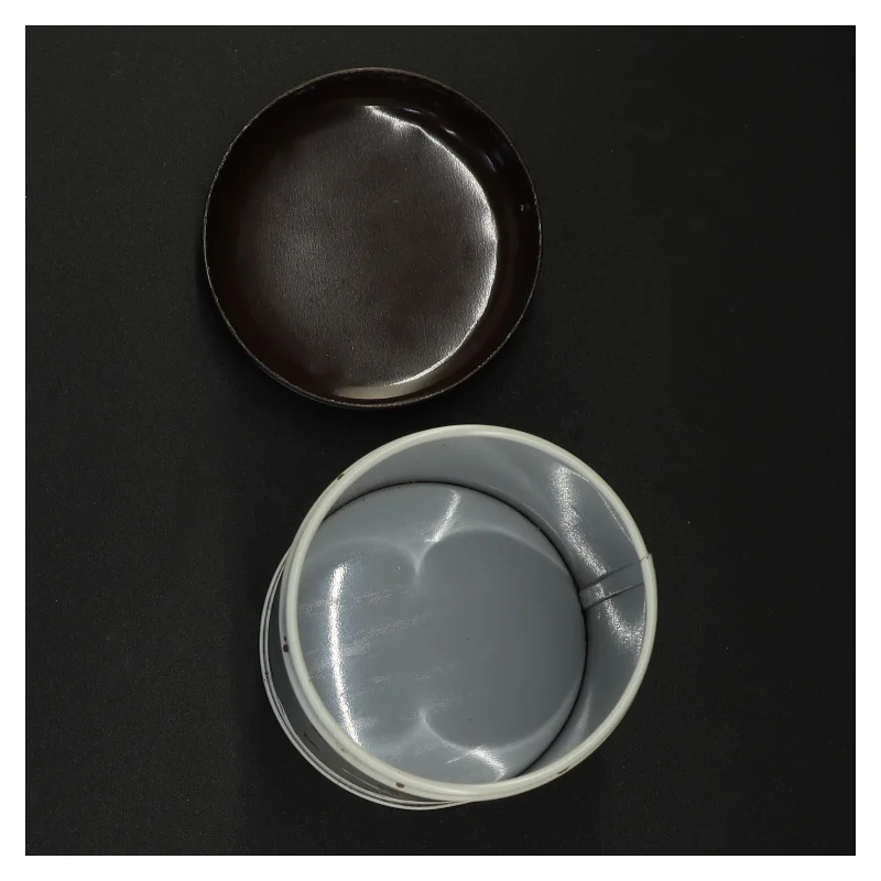 Vintage dåse med Forget-Me-Not blomstermønster fra Södahl (str. 13 x 9 cm)