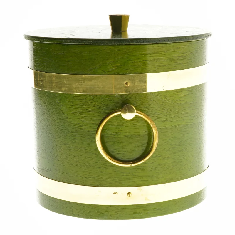 Vintage isspand (str. Ø 16 cm længde 14,5 cm)