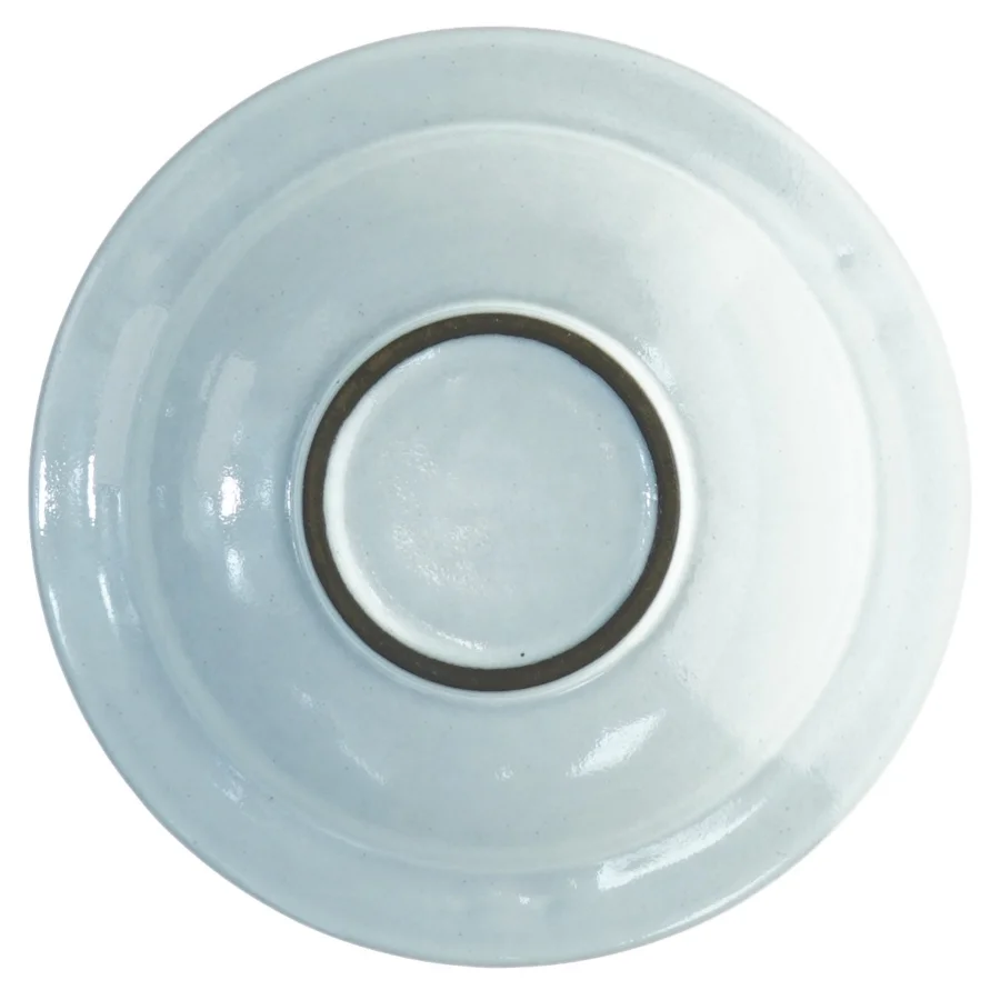 Keramisk platte askebæger (str. Diameter 16 cm)