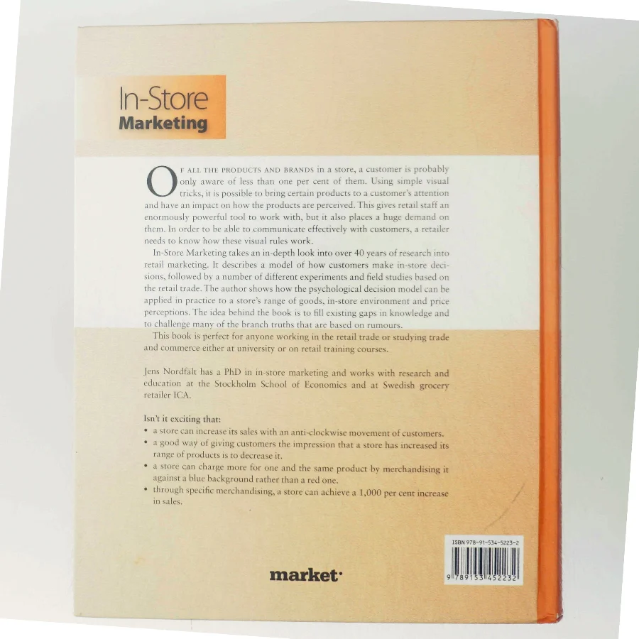 In-store marketing : On sector knowledge and research in retailing af Jens Nordfält (Bog)