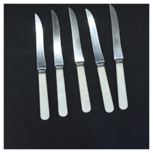 Sæt med fem knive (str. 18 cm)