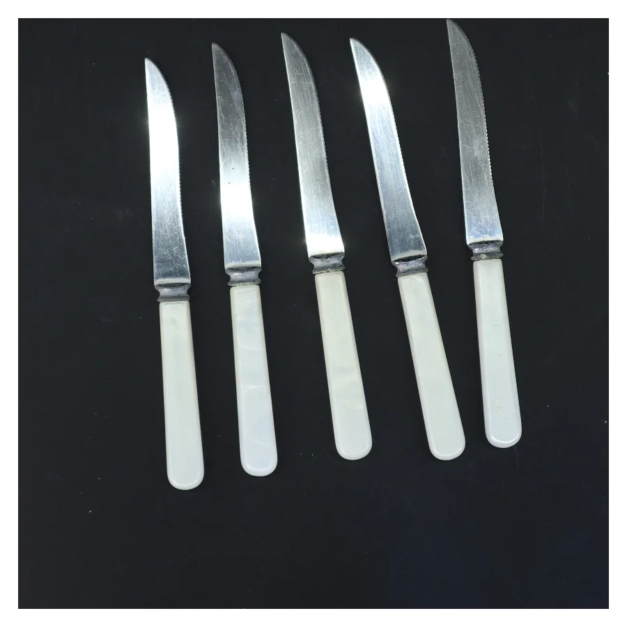 Sæt med fem knive (str. 18 cm)