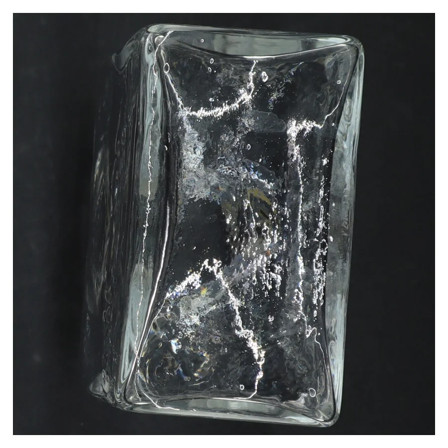 Krystal Glas Karaffel Ispol fra Holmegaard 1970 (str. 22 cm)