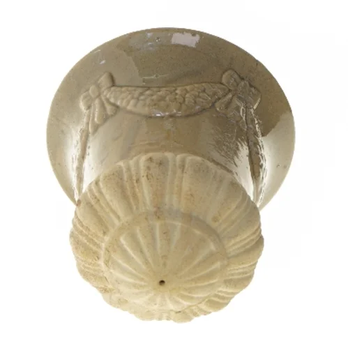 Keramisk hænge potte (str. Ø 14,5 cm længde 20 cm)