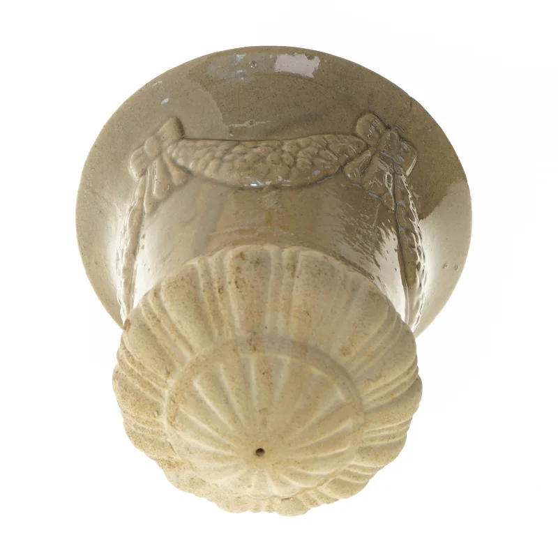 Keramisk hænge potte (str. Ø 14,5 cm længde 20 cm)