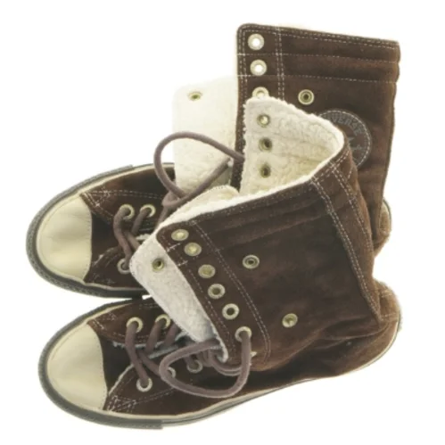Converse Allstar High-Top Nubuck LæderSneakers med lunt for (str. 37 / 4,5)