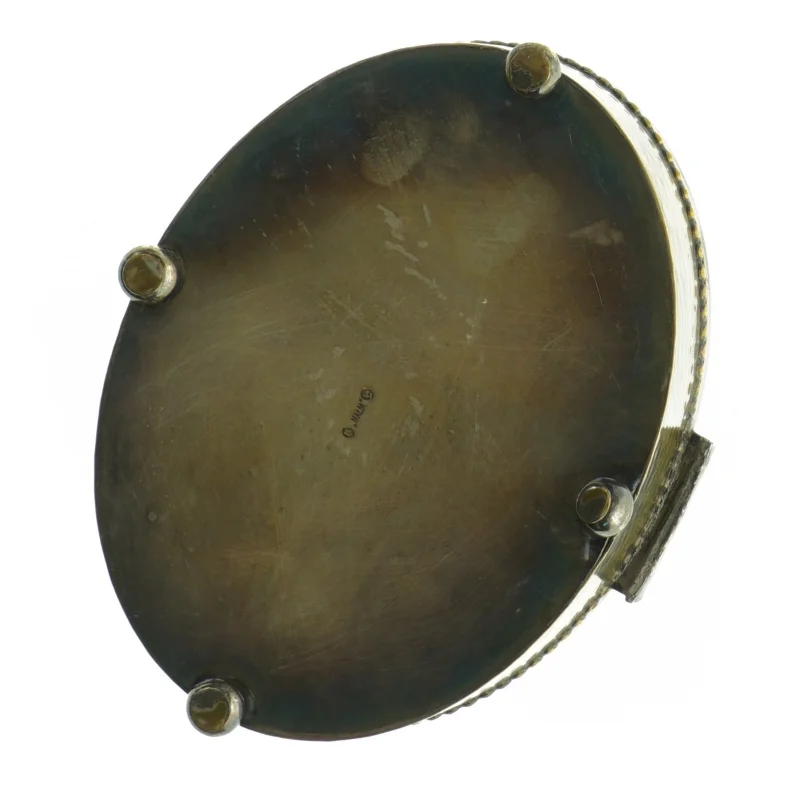 Gammel MALM metal dåse med låg (str. 17 x 13 cm)