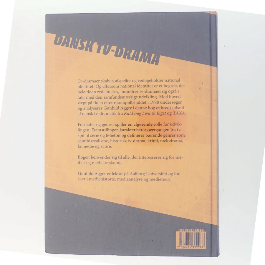 Dansk tv-drama : arvesølv og underholdning af Gunhild Agger (Bog)
