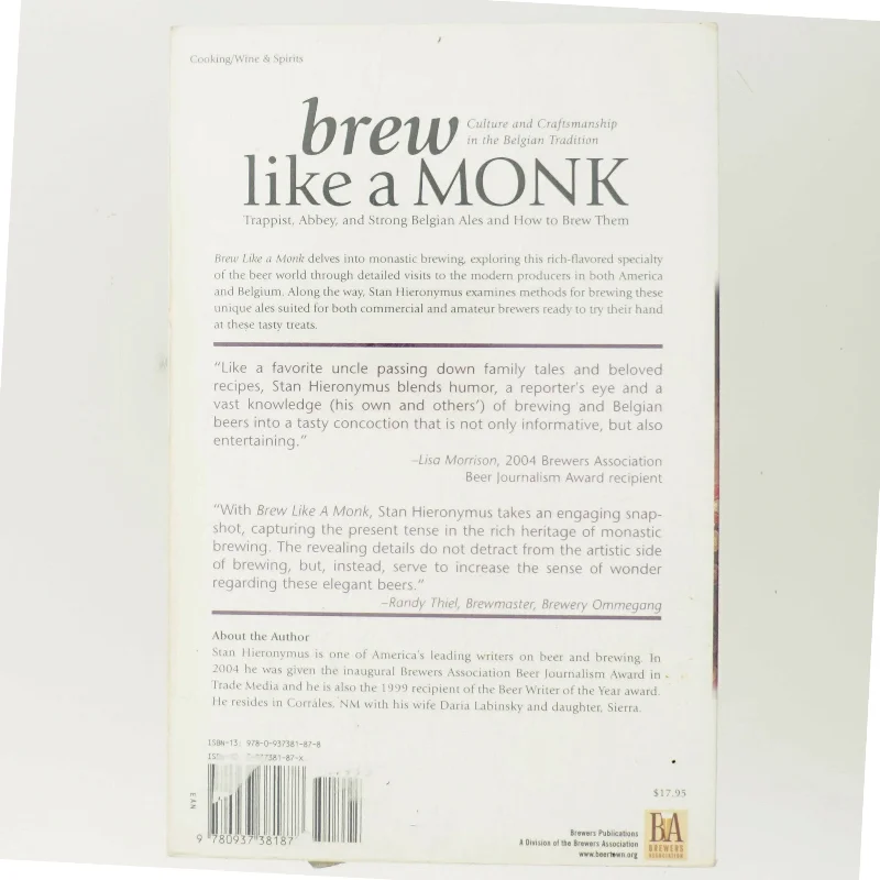 Brew Like a Monk af Stan Hieronymus (Bog)