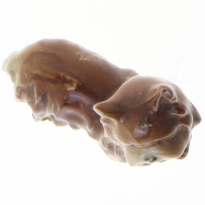 Keramik Yorkshire Terrier hundefigur (str. 6 cm)