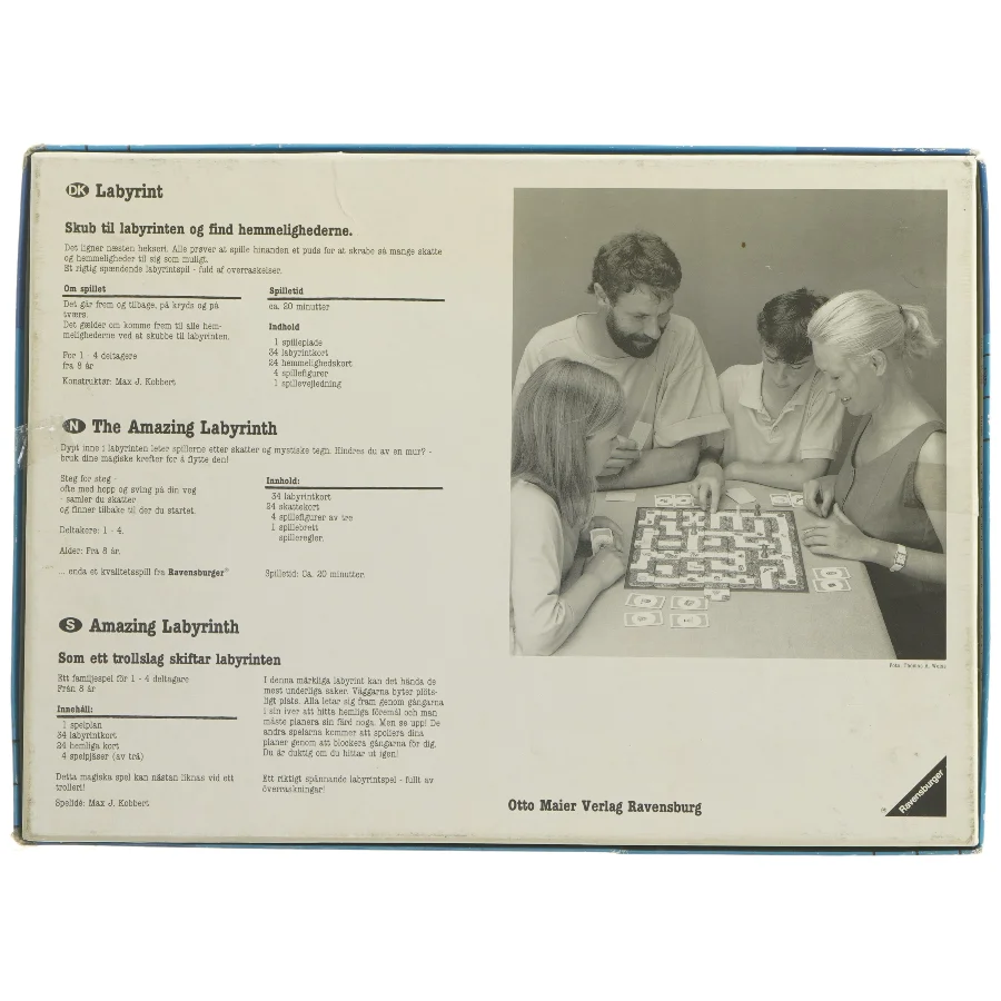 Labyrint brætspil fra Ravensburger (str. 38x27,5 cm)