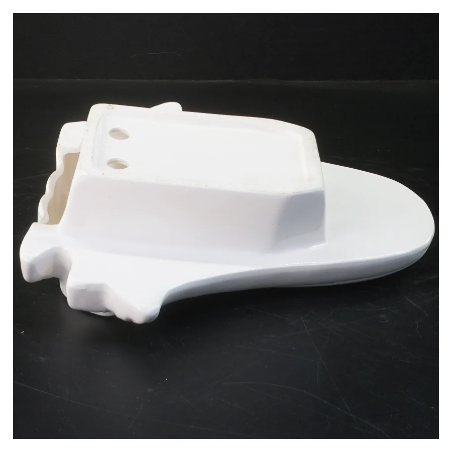 Keramisk væg vase med dekor (str. 20x20 cm)