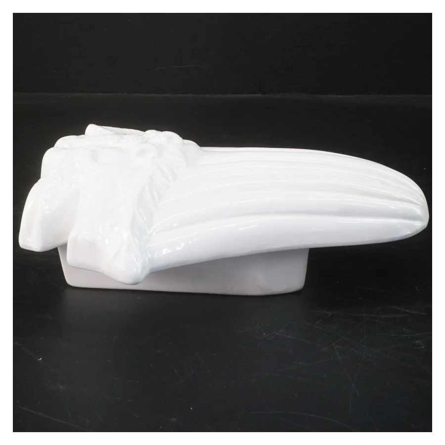 Keramisk væg vase med dekor (str. 20x20 cm)