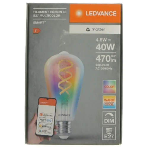 LEDVANCE Smart+ LED-pære E27 Multicolor fra Ledvance (str. ø 6,4, 14 cm)