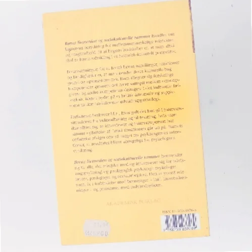 Børns livsverden og sociokulturelle rammer af Karsten Hundeide (Bog)