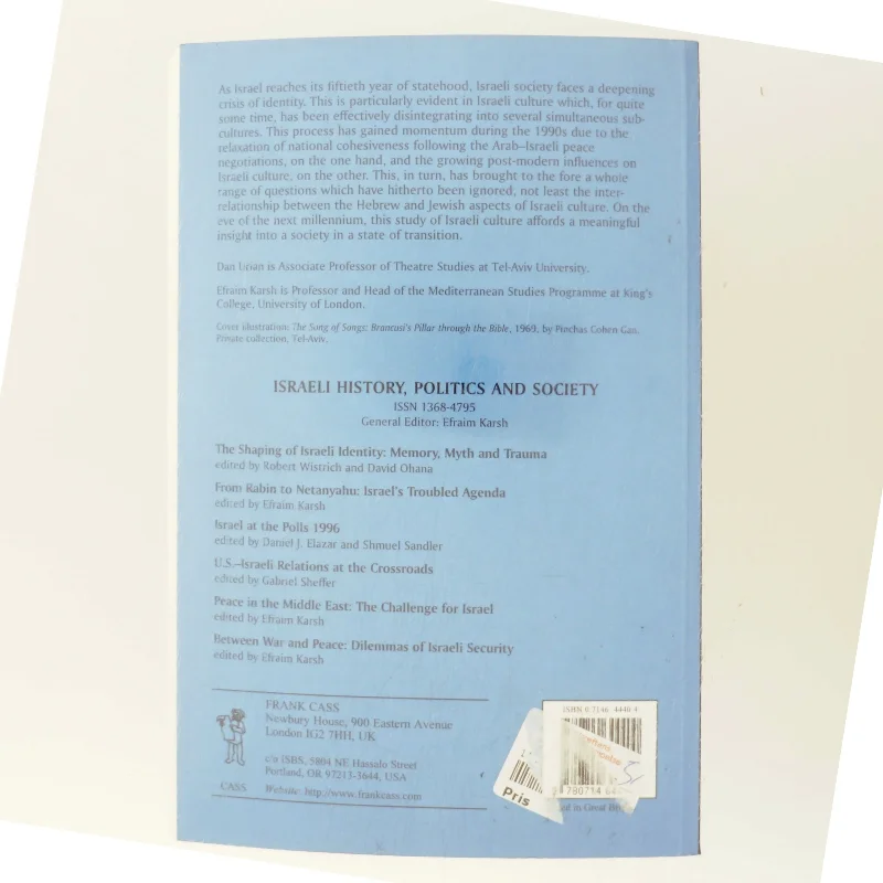 In search of identity : Jewish aspects in Israeli culture (Bog)