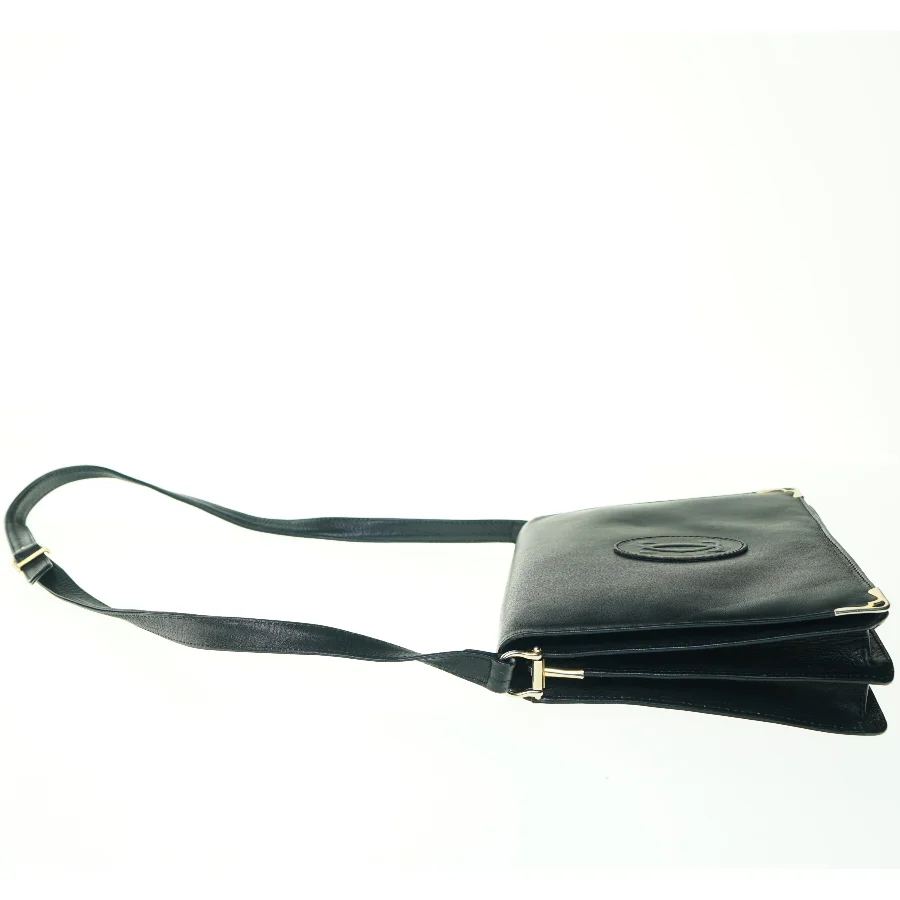 Vintage Must de Cartier Crossbody Læder Taske (str. 24 x 19 cm)