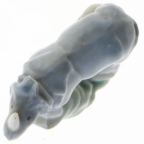 Porcelænsfigur, næsehorn fra Wade (str. 5 cm)
