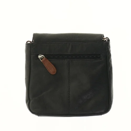 Lille læder skuldertaske fra Charlotte (str. 18x3x19 cm)