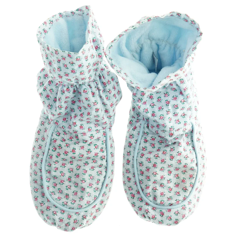 Opvarmelige Stof hjemmesko med blomsterprint fra Intelex (str. 39-40)