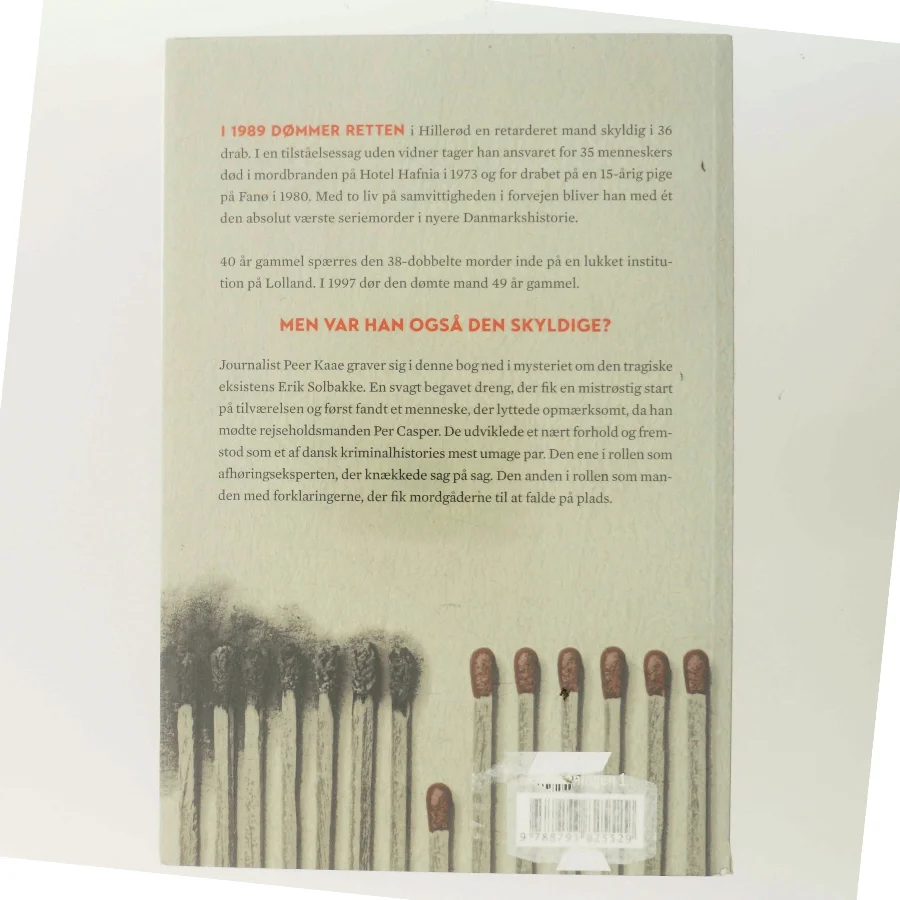 Den dømte mand af Peer Kaae (Bog)