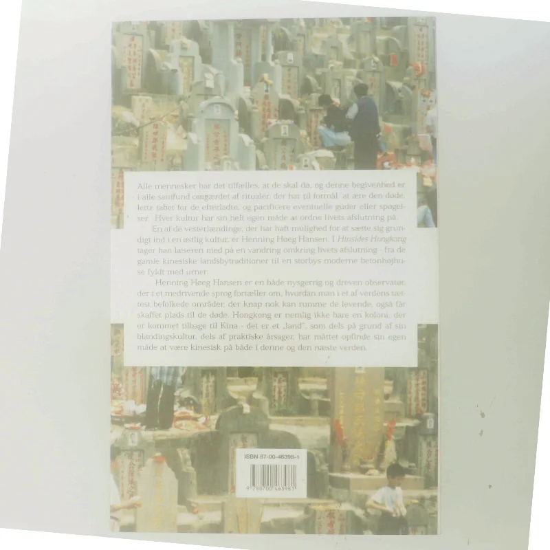 Hinsides Hongkong : livet omkring døden i en asiatisk storby af Henning Høeg Hansen (Bog)