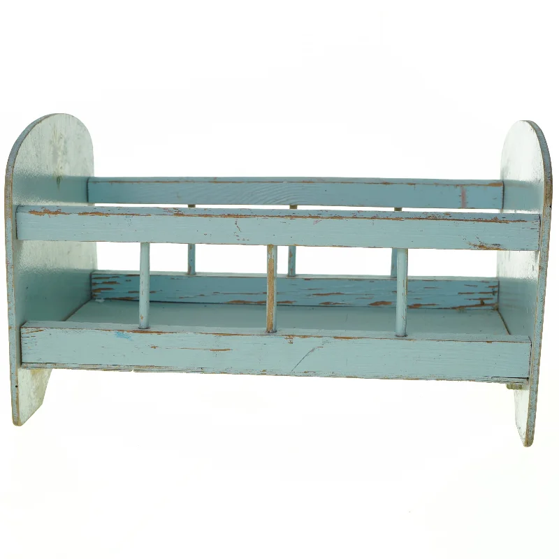 Vintage Dukke-seng Træ med blomster dekoration (str. 19 x 20 x 33 cm)