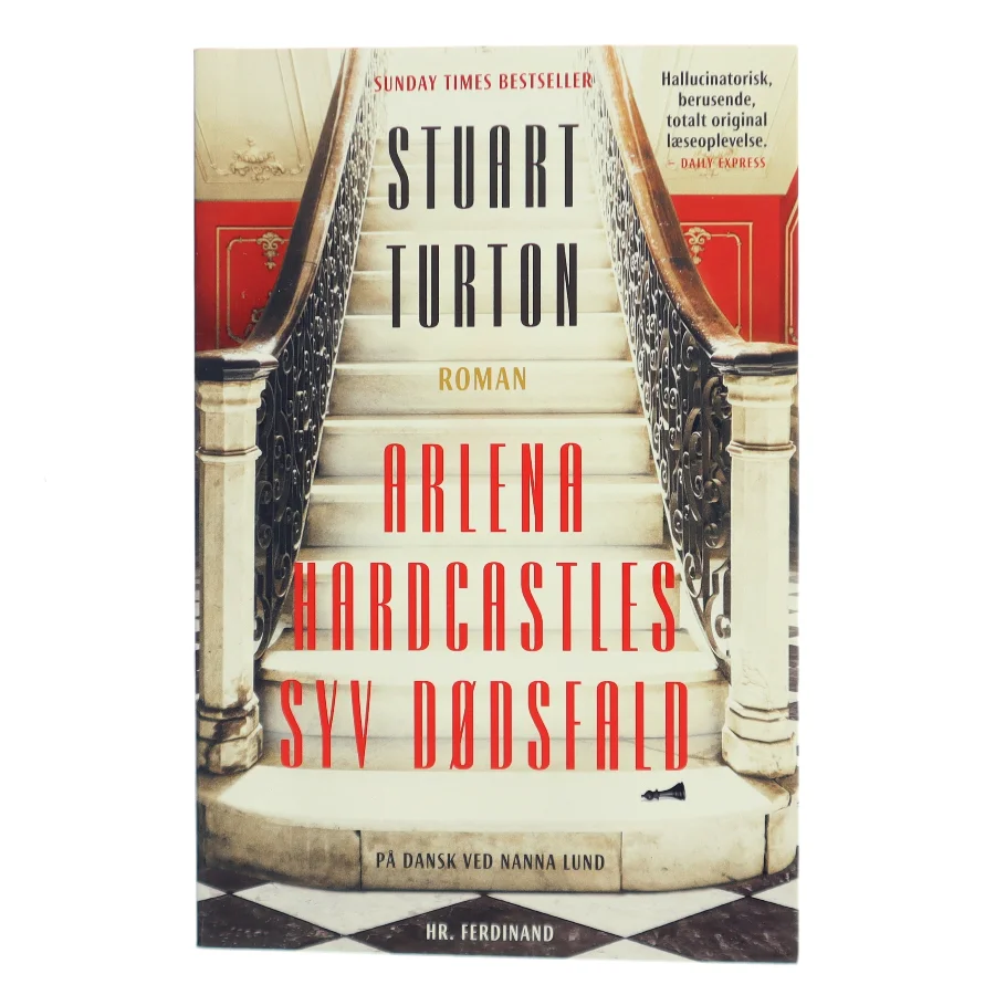 Arlena Hardcastles syv dødsfald af Stuart Turton (Bog)