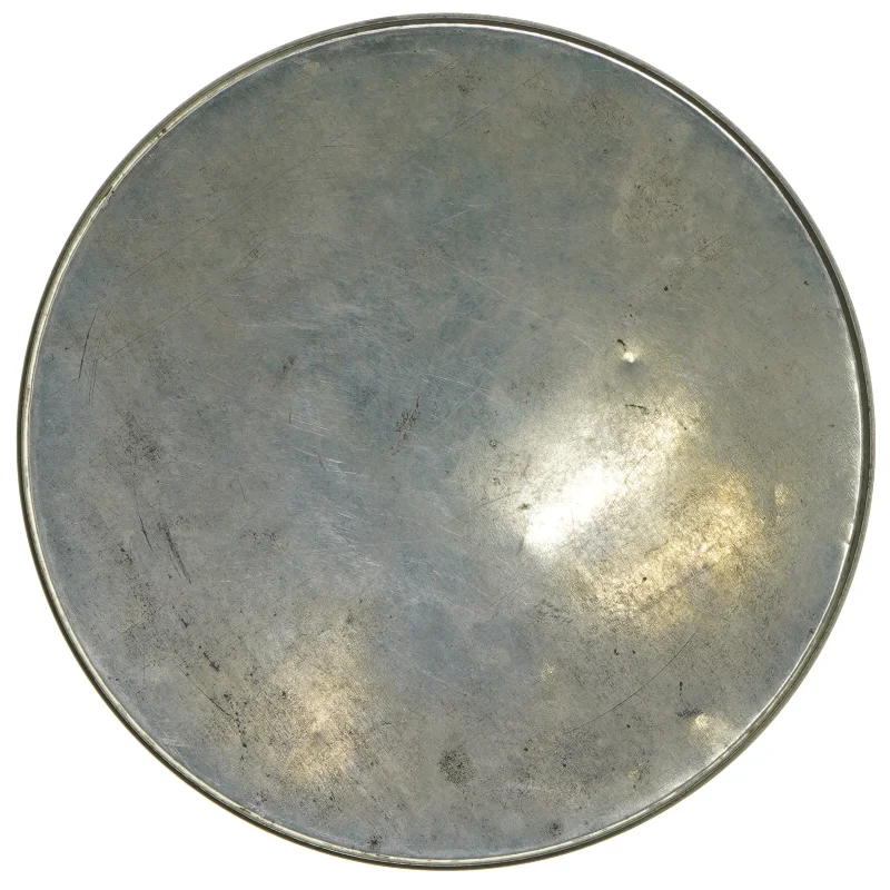 Sjælden Vintage metal kagedåse (str. Ø 22. cm)