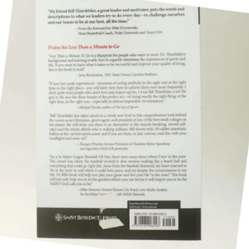 Less Than a Minute to Go af Bill Thierfelder (Bog)