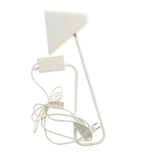 Hvid bordlampe (str. 53 cm)