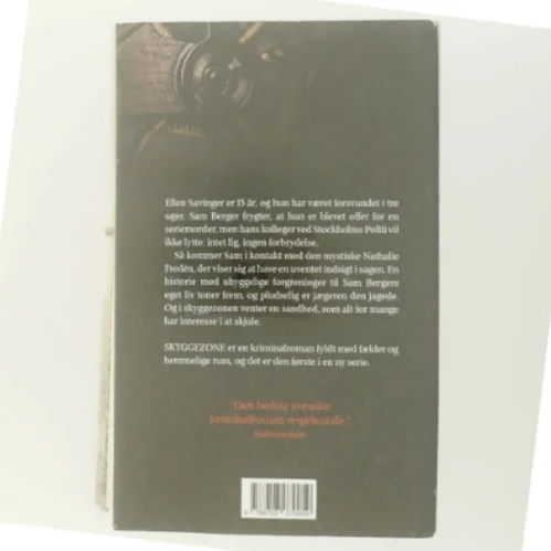 Skyggezone af Arne Dahl fra Gyldendals Bogklubber