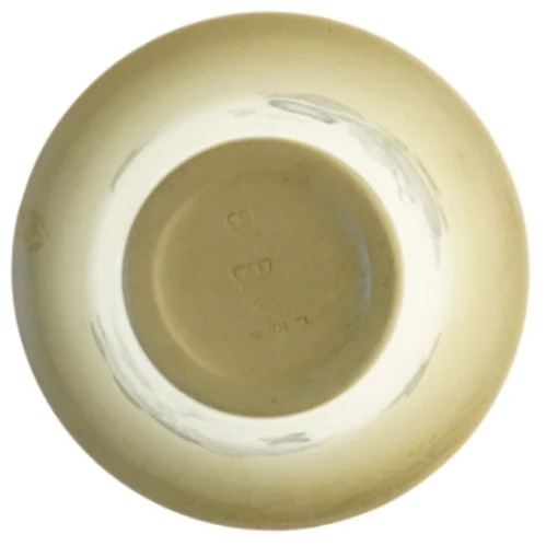 Keramikvase nr. 183 fra L. Hjorth (str. 14 x 12,5 cm)