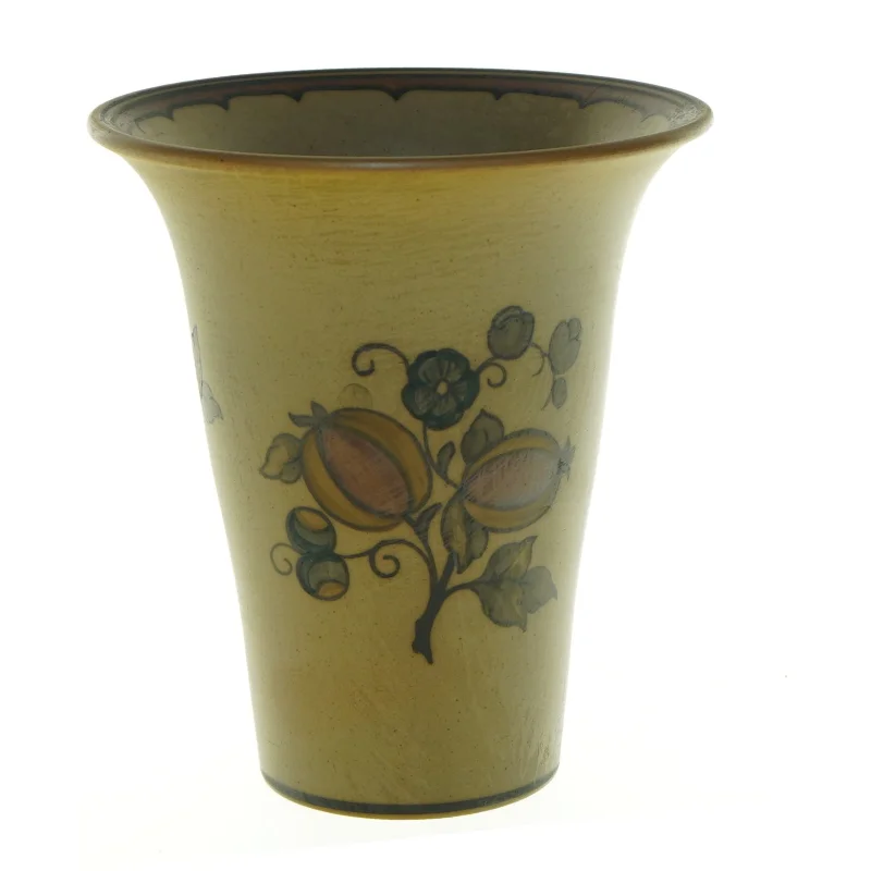 Keramikvase nr. 183 fra L. Hjorth (str. 14 x 12,5 cm)