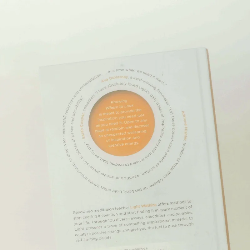 Knowing where to look : 108 daily doses of inspiration af Light Watkins (Bog)