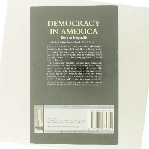 Democracy in America af Alexis de Tocqueville (Bog)