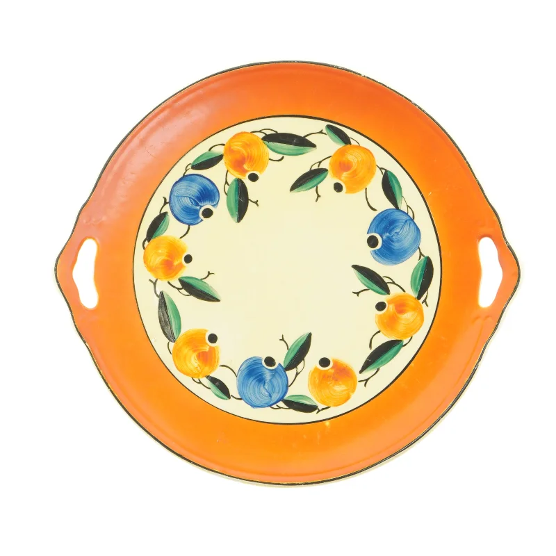 Keramisk retro fad (str. 29 x 27 cm)