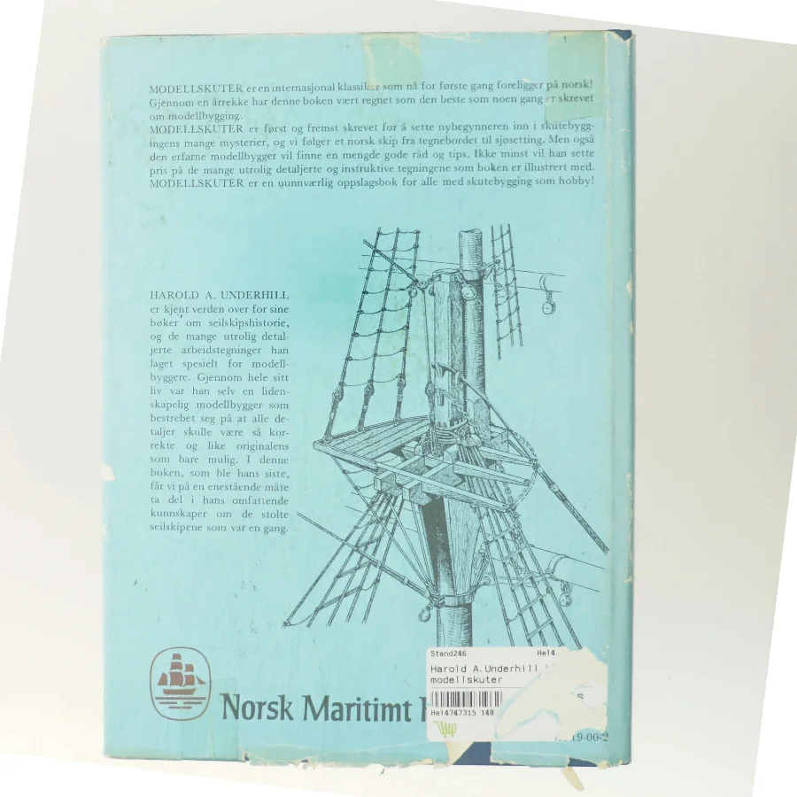 Modellskuter af Harold A. Underhill (Bog)