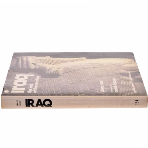 Bogen 'Iraq: The land of the new river' af Pierre Rossi og fotografier af Andre Lepage. 
