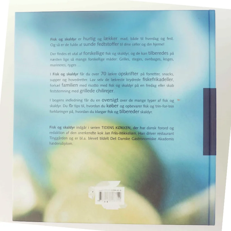 Kogebog med fisk og skaldyrsopskrifter