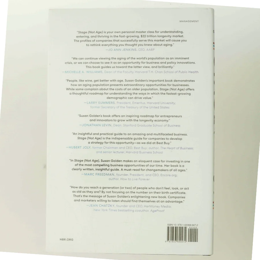 Stage (not age) : how to understand and serve people over 60 - the fastest growing, most dynamic market in the world af Susan Wilner Golden (Bog)