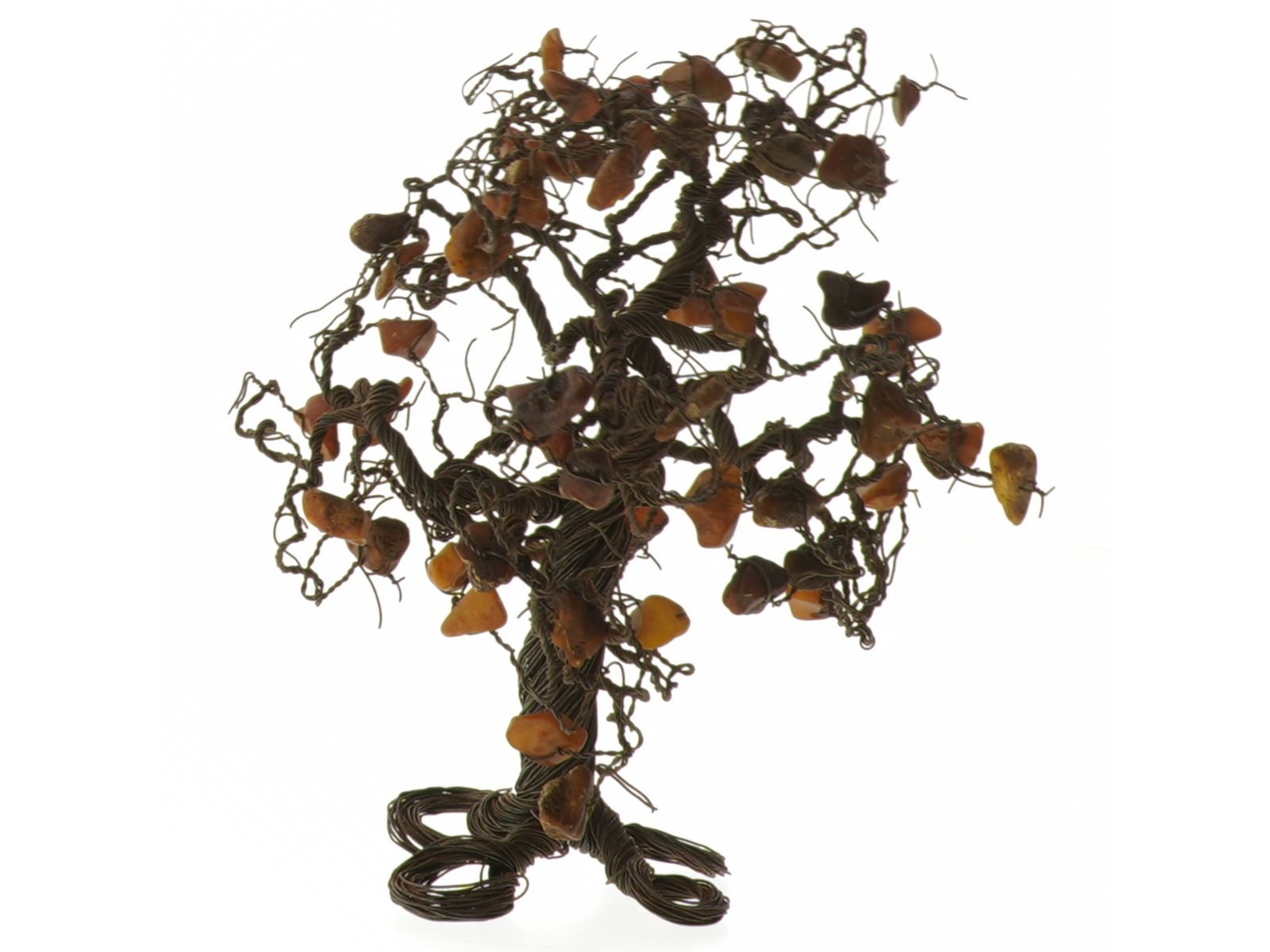 Dekorativt træ med rav (str. 14 cm)