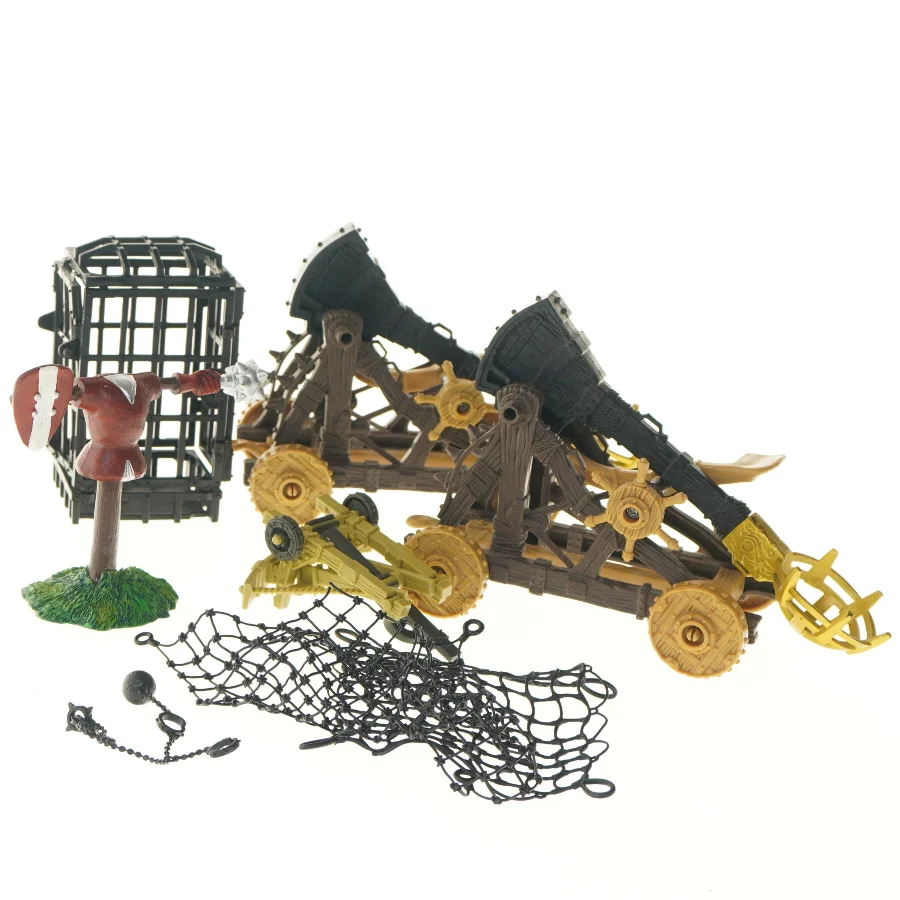 Middelalder Legetøjskrigssæt (str. 12 cm)